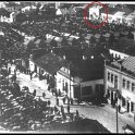 Market Day<br />Butcher Shop circled may have been owned by Tunik<br />
